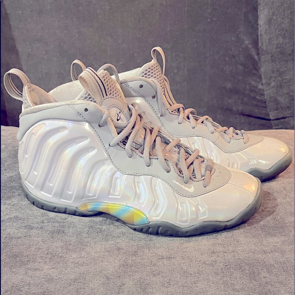 Nike Little Posite One Gs Rainbow -size 7Y